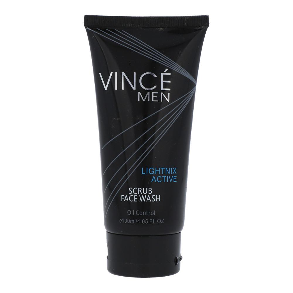 VINCE MEN SCRUB FACE WASH OIL CONTROL 100 ML Default Title - MamasJan skincare