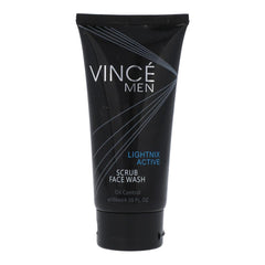 VINCE MEN SCRUB FACE WASH OIL CONTROL 100 ML Default Title - MamasJan skincare