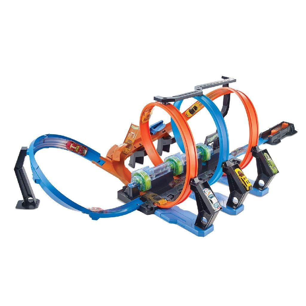 Ftb65 Hot Wheel Corkscrew Crash Track Default Title - MamasJan Toys