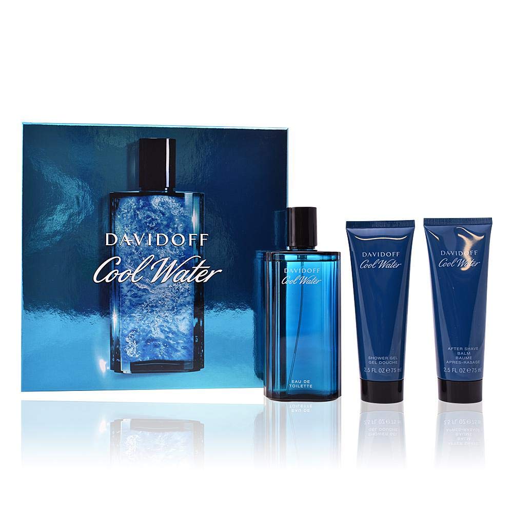 DAVIDOFF COOL WATER FOR MEN 3PC GIFT SET Default Title - MamasJan s