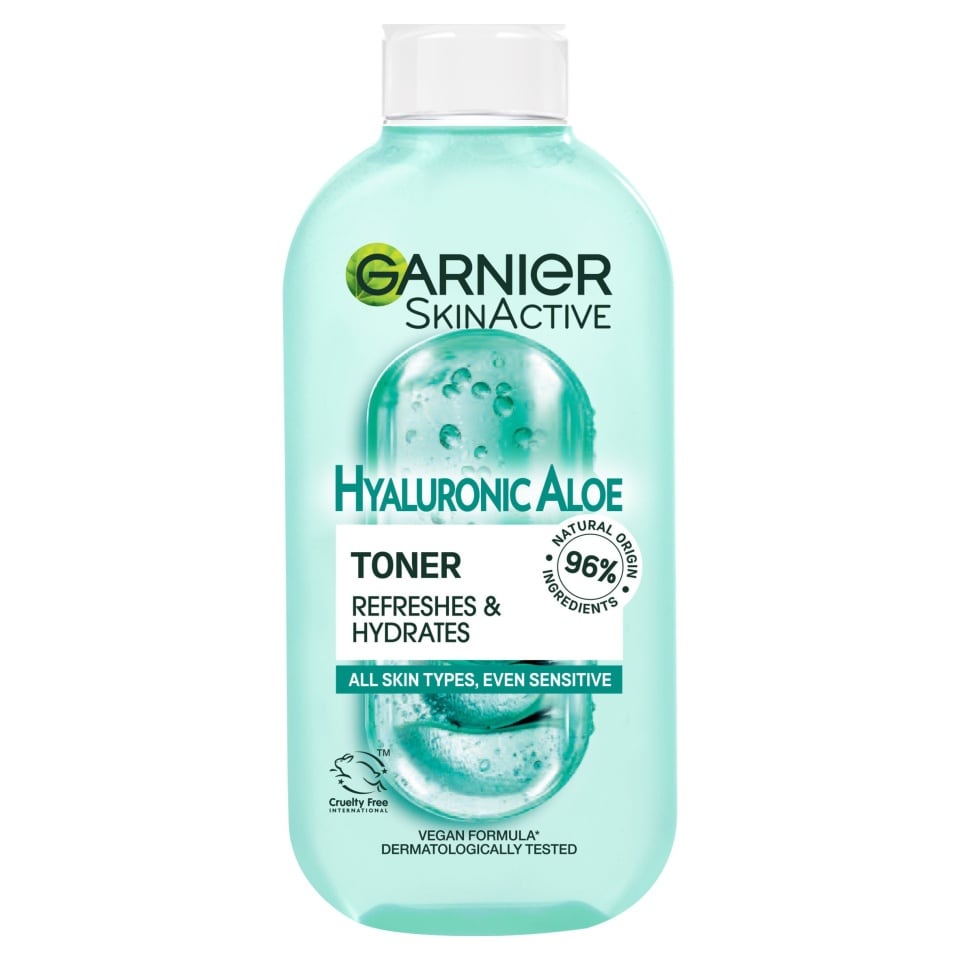 Garniers Hyaluronic Aloe Toner Refreshes Hydrates 200Ml