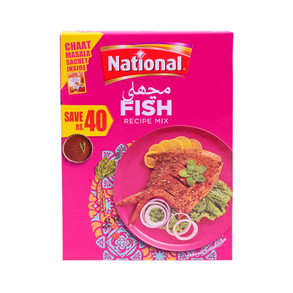 NATIONAL FISH RECIPE MIX CP SP Default Title - MamasJan GroceryFoods