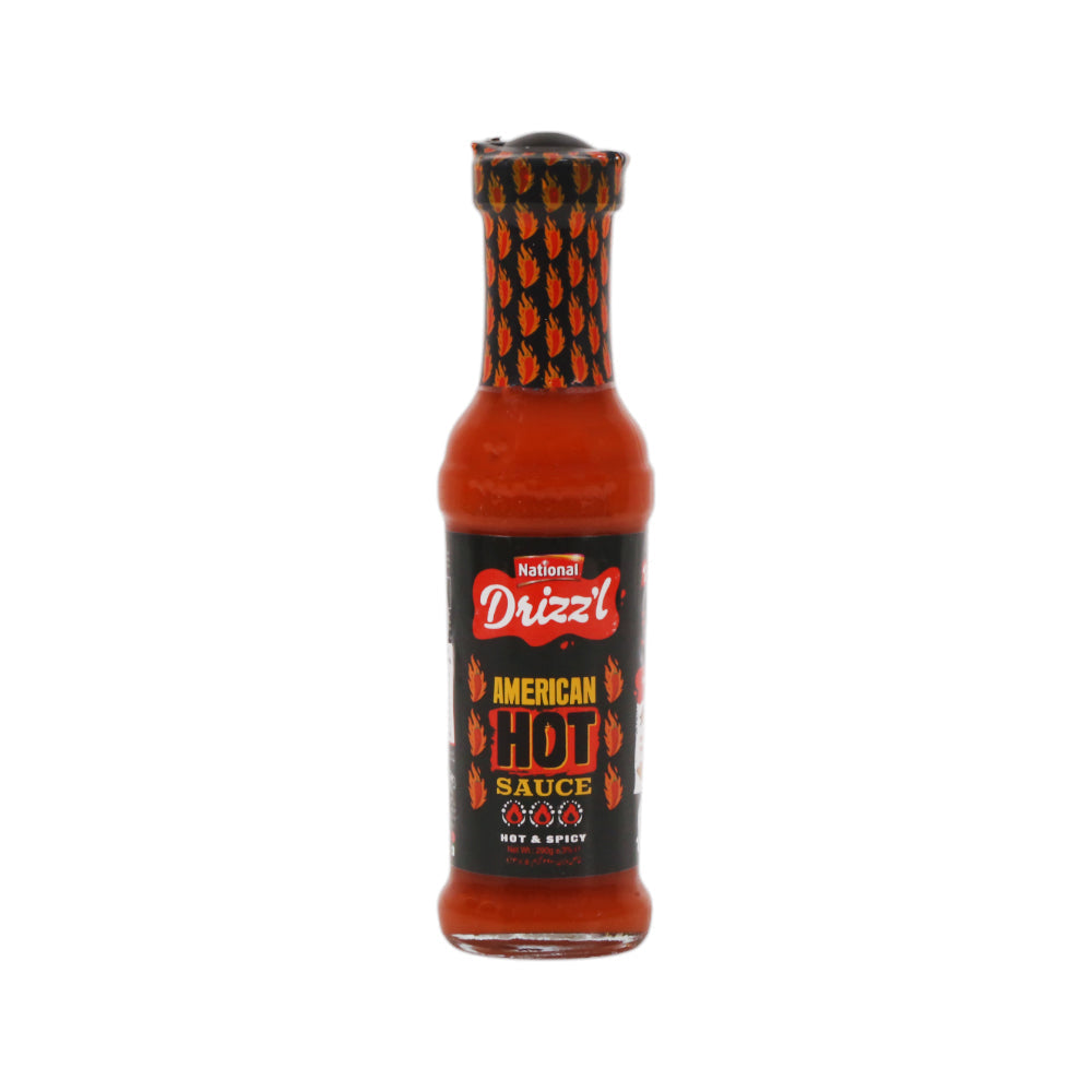 NATIONAL AMERICAN HOT SAUCE 290 GM Default Title - MamasJan Grocery