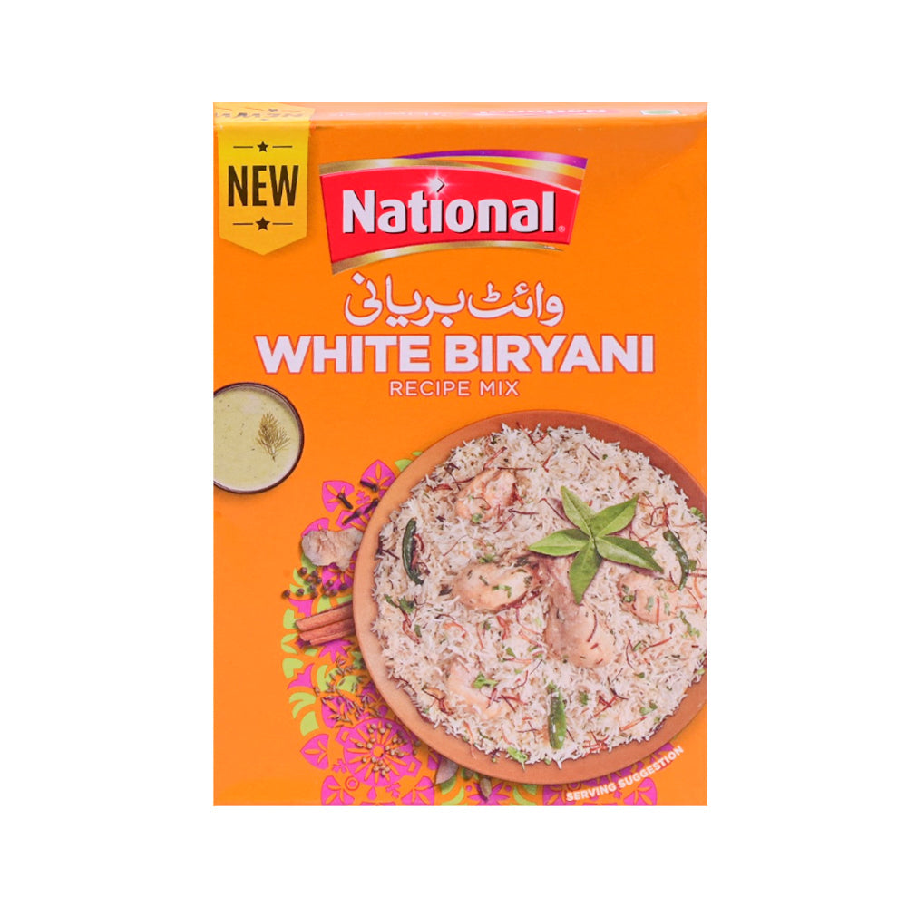 NATIONAL MASALA WHITE BIRYANI 60 GM Default Title - MamasJan Grocery Food