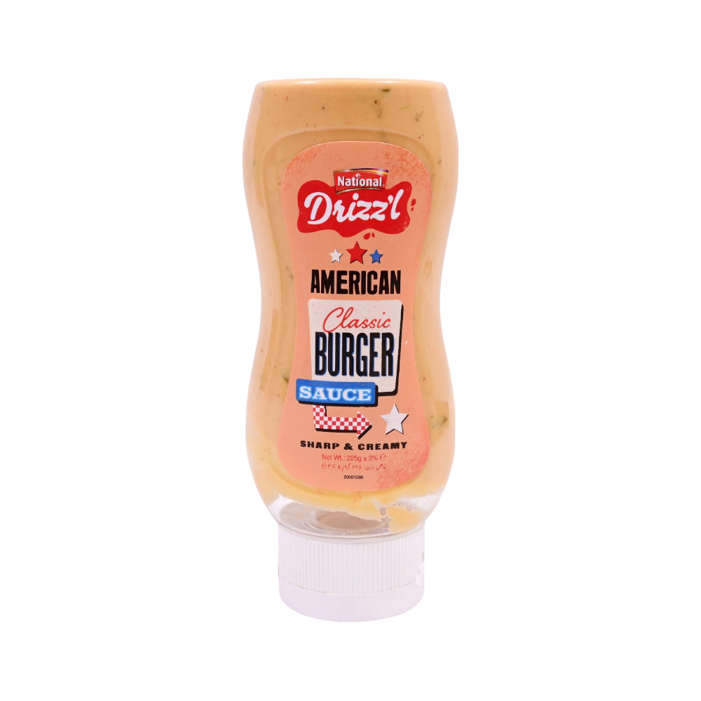 NATIONAL BURGER SAUCE 225 GM Default Title - MamasJan Grocery Food