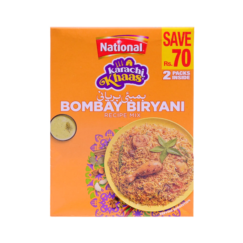 NATIONAL BOMBAY BIRYANI KK DP CP RS 60 OFF 140 GM Default Title - MamasJan Grocery