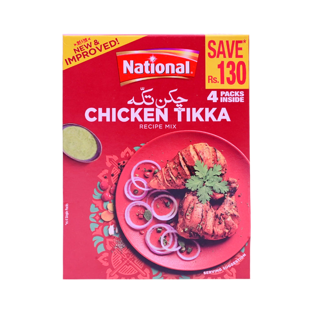 NATIONAL CH TIKKA SAVER 80 OFF 160 GM Default Title - MamasJan GroceryFoods
