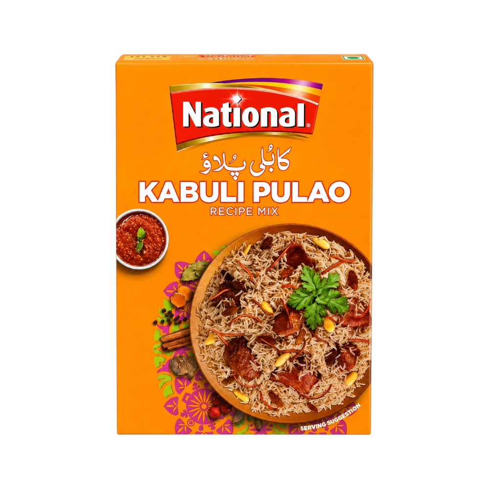 NATIONAL KABULI PULAO SP 60 GM Default Title - MamasJan GroceryFoods