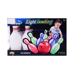 B1804 LIGHT BOWLING GAME 7PCS Default Title - MamasJan Toys