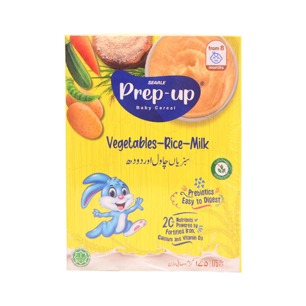 SEARLE PREP-UP CEREAL VEGETABLES RICE MILK 175GM Default Title - MamasJan Grocery Food