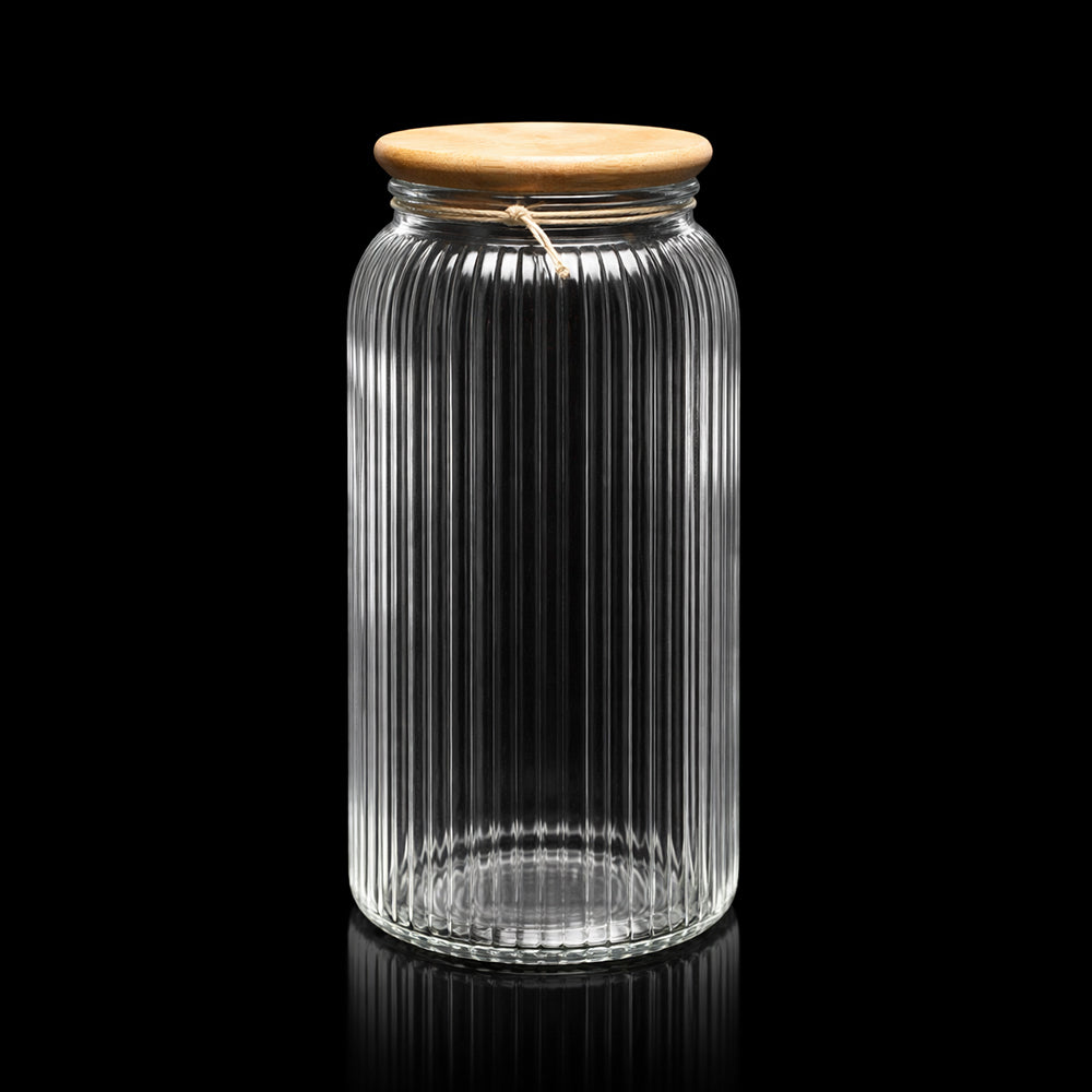 JAR COCO WOODEN LID 1.8 LTR DUMAN 217 Default Title - MamasJan Crockery