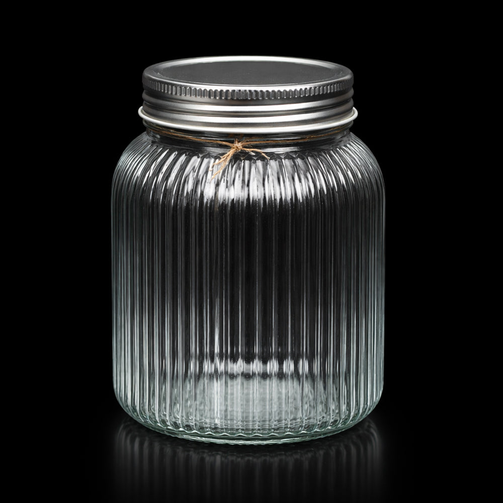 JAR COCO SILVER LID 900 ML DUMAN 218 Default Title - MamasJan Crockery
