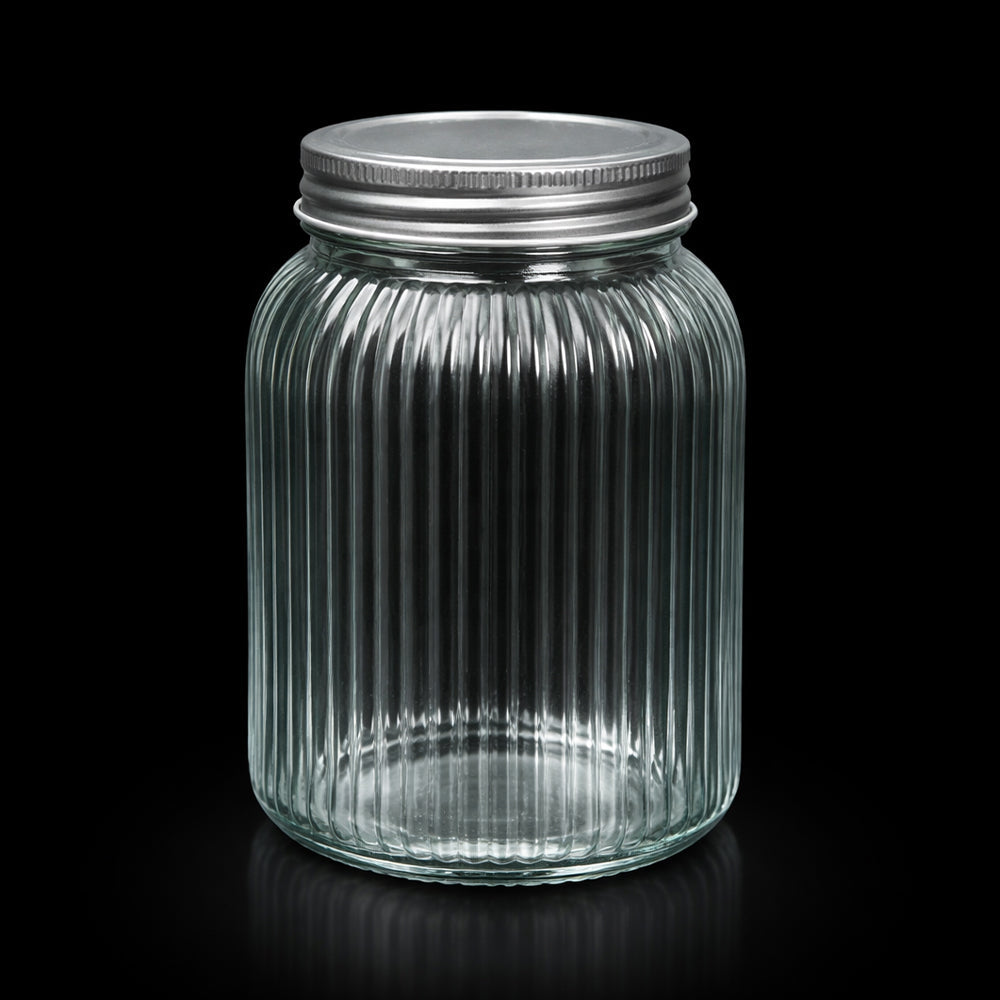 JAR COCO SILVER LID 1.2 LTR DUMAN 219 Default Title - MamasJan Crockery