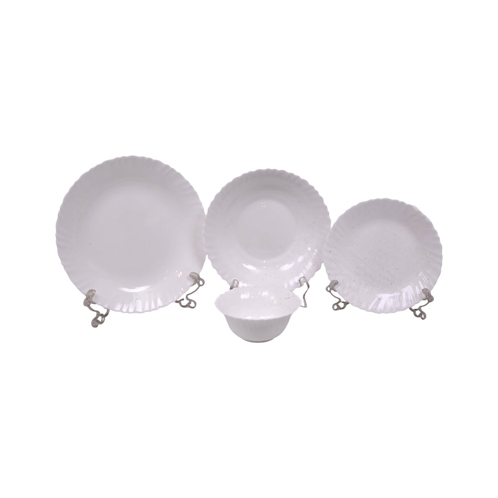 PLATE SET 24PC DANNY HOME LXP24-W Default Title - MamasJan Crockery