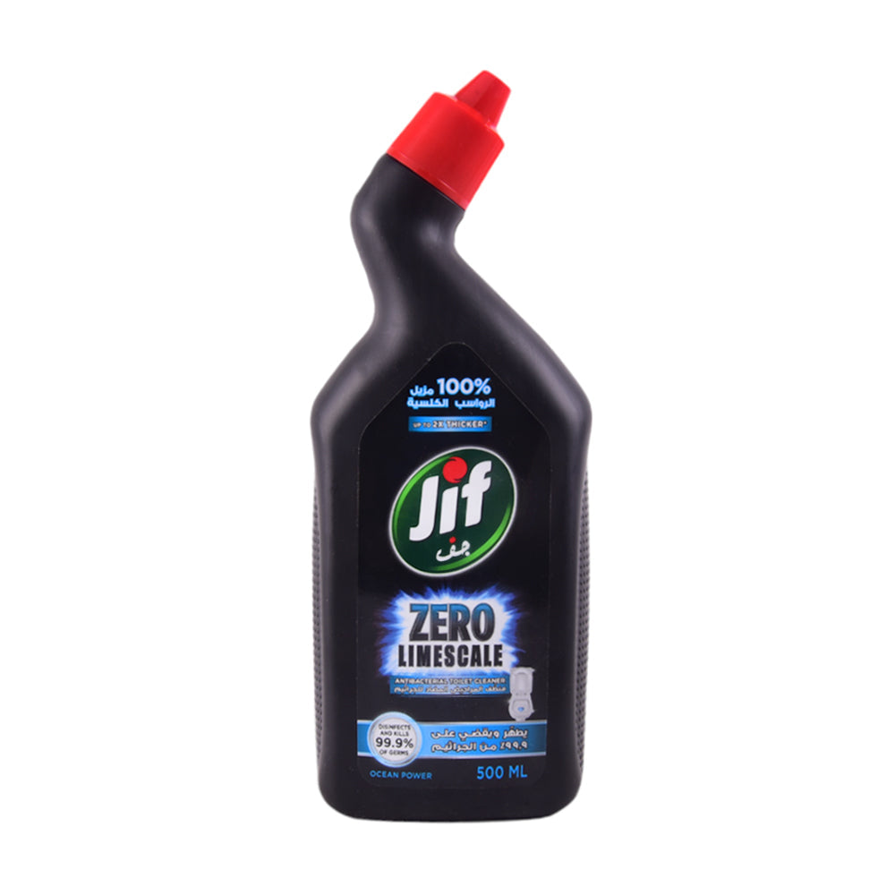 JIF TOILET CHLEANER ZERO LIMESCALE OCEAN POWDER 500 ML Default Title - MamasJan Grocery Nonfood