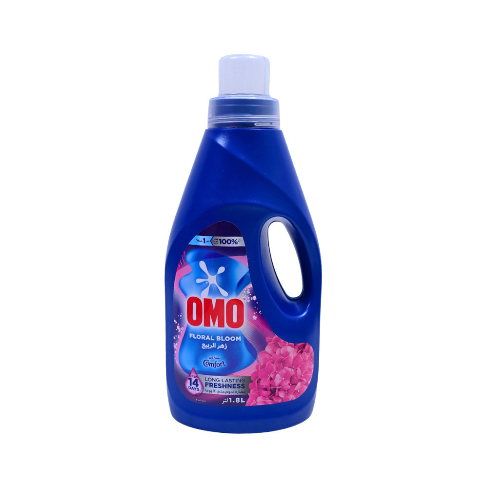 OMO FLORAL BLOOM COMFORT LONG LASTING FRESHNESS 1.8 LTR Default Title - MamasJan Grocery Nonfood