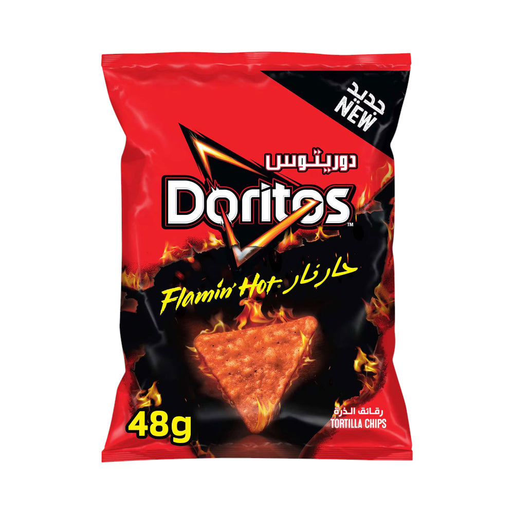 DORITOS CHIPS FLAMIN HOT 48 GM Default Title - MamasJan GroceryFoods