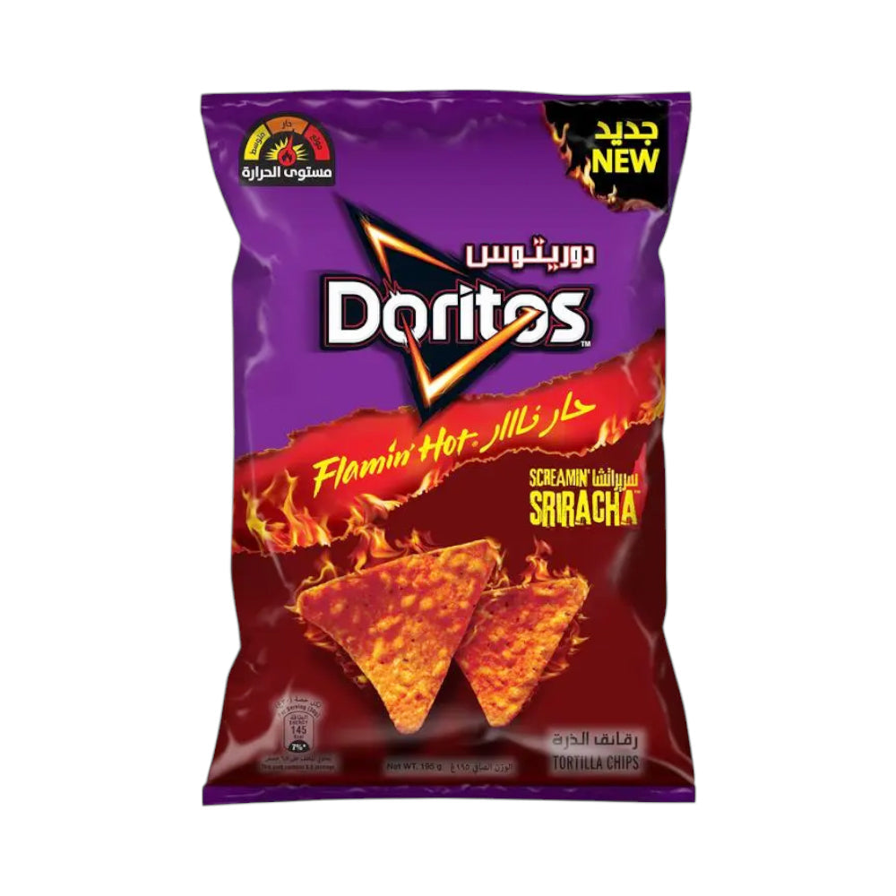 DORITOS CHIPS FLAMIN HOT 195 GM Default Title - MamasJan GroceryFoods