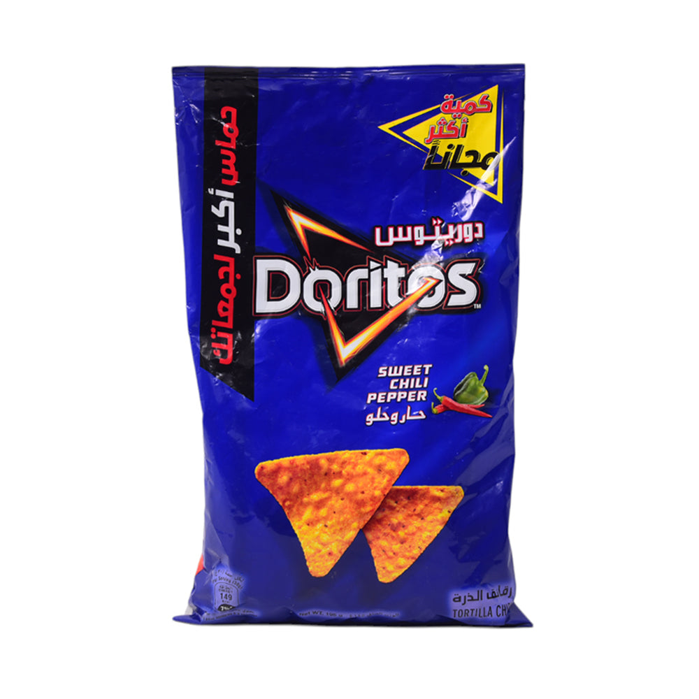 DORITOS CHIPS SWEET CHILLI PEPPER 195 GM Default Title - MamasJan GroceryFoods
