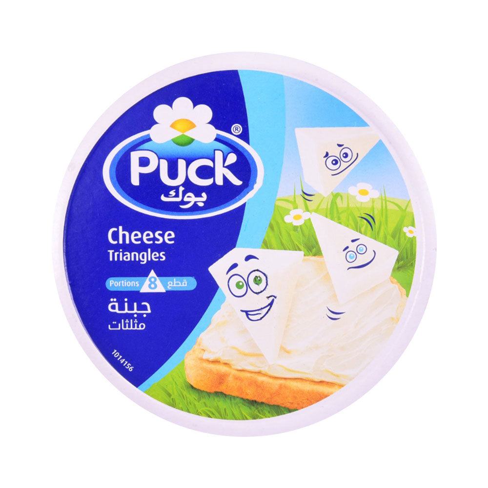 PUCK TRIANGLES CHEESE PORTIONS 8 120G Default Title - MamasJan GroceryFoods