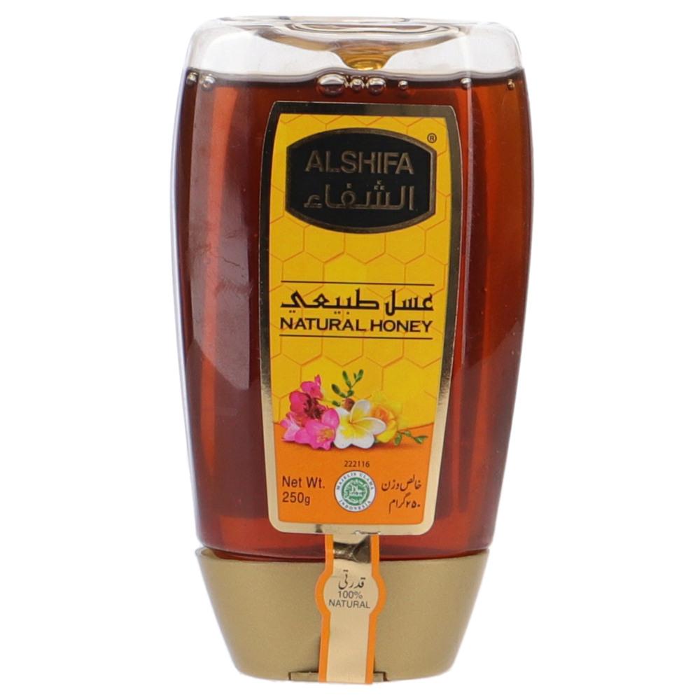AL SHIFA HONEY NATURAL PLASSTIC BOTTLE 250 GM Default Title - MamasJan Grocery