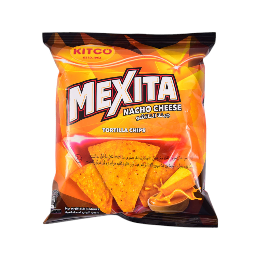 KITCO MEXITA TORTILLA CHIPS NACHO CHEESE 23 GM Default Title - MamasJan GroceryFoods
