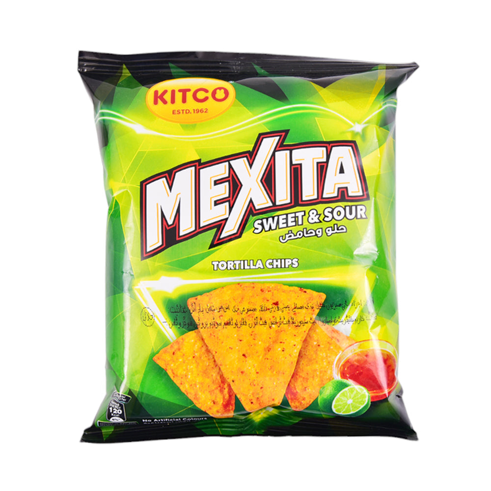 KITCO MEXITA TORTILLA CHIPS SWEET & SOUR 23 GM Default Title - MamasJan GroceryFoods