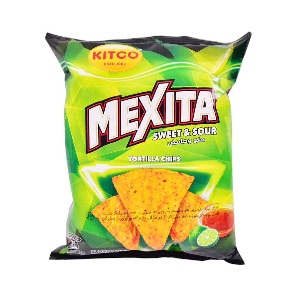 KITCO MEXITA TORTILLA CHIPS SWEET & SOUR 40 GM Default Title - MamasJan GroceryFoods