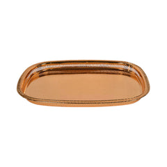 TRAY ZOLTEN RECT GODLEN ZL2013644 Default Title - MamasJan Crockery