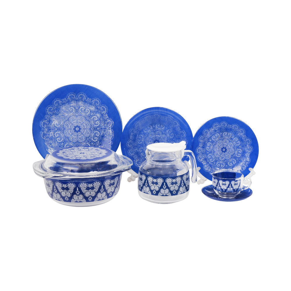DINNER SET 71PC LUMINARC ASIA WHITE K7132 Default Title - MamasJan Crockery