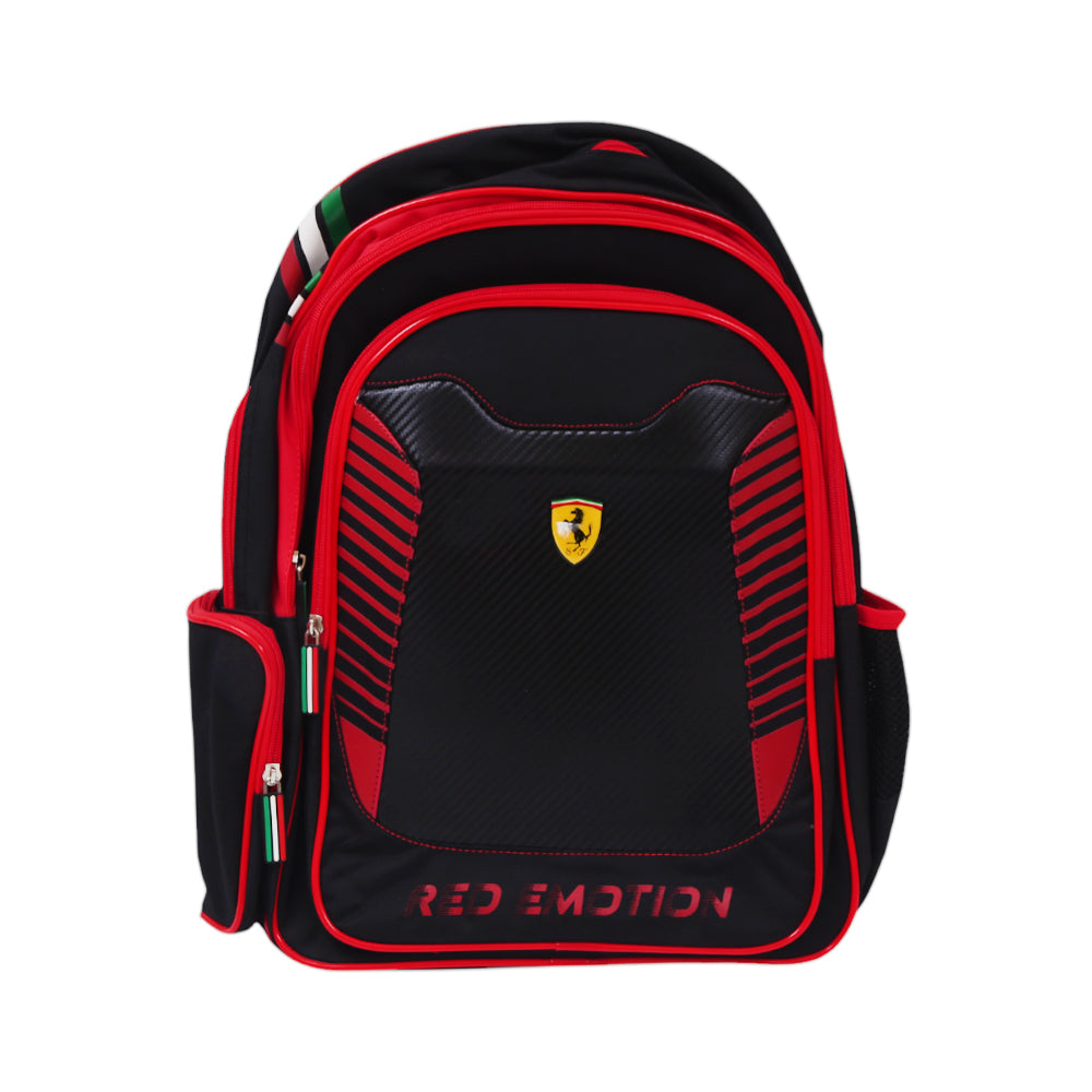 0204 SIMBA FERRARI BACK PACK 18 INCH D Default Title - MamasJan Toys