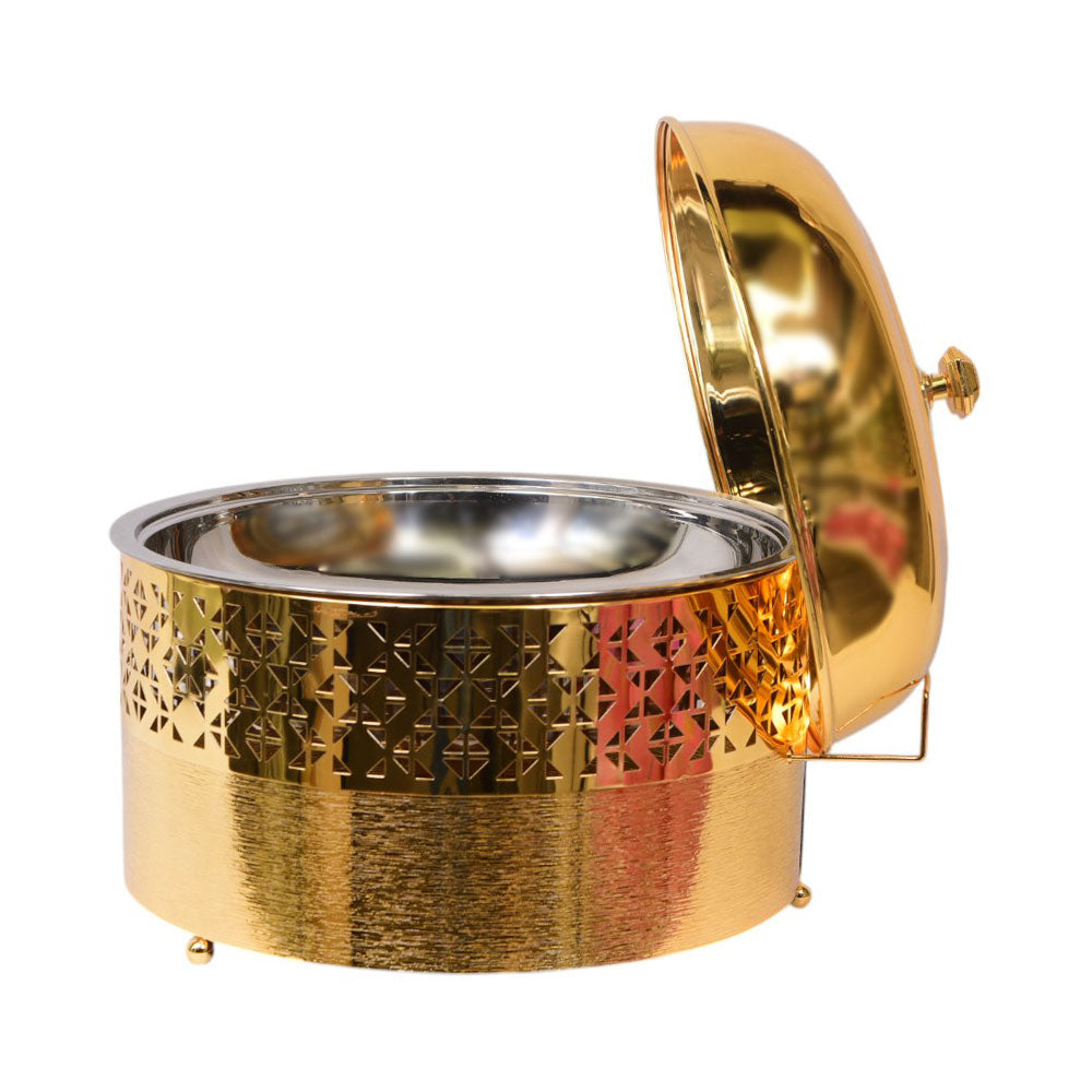 DISH CHAFING 6.5 LTR AL MARJAN STS0013323 Default Title - MamasJan Crockery