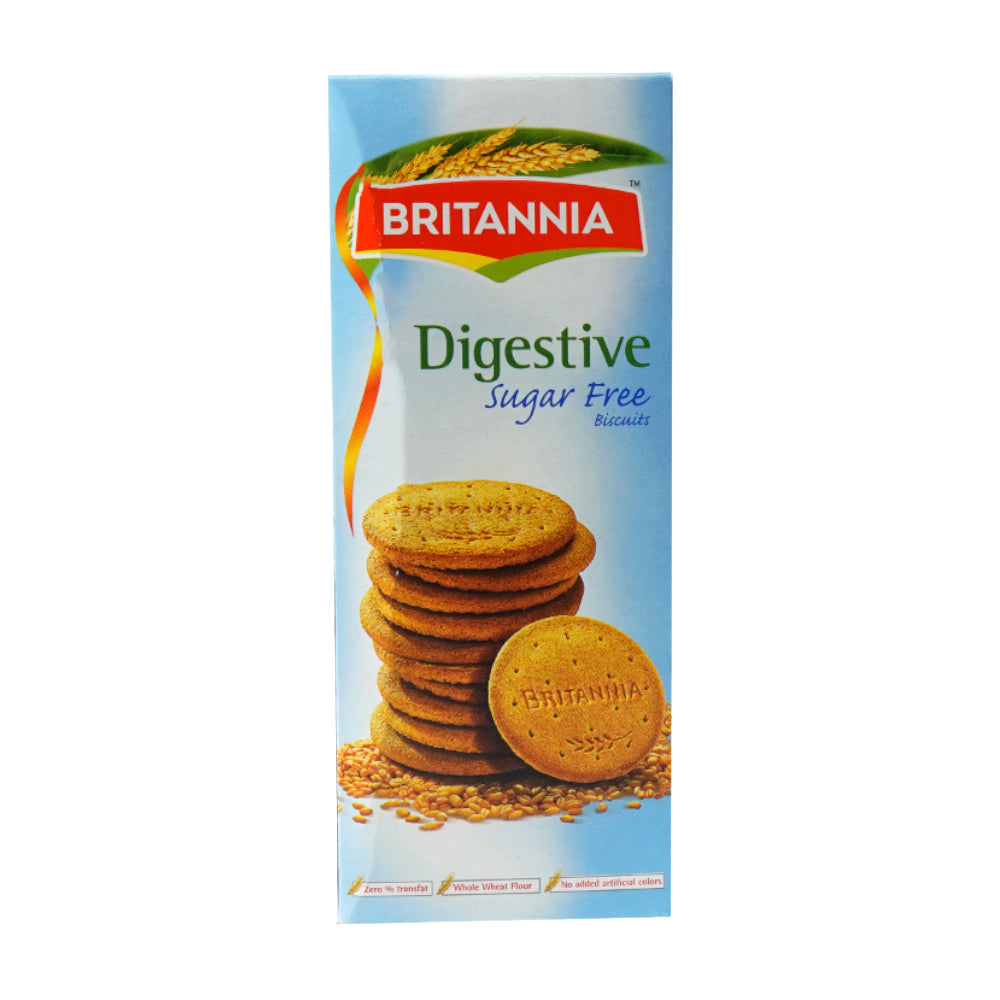 BRITANNIA SUGAR FREE DIGESTIVE BISCUIT 350 GM Default Title - MamasJan Grocery