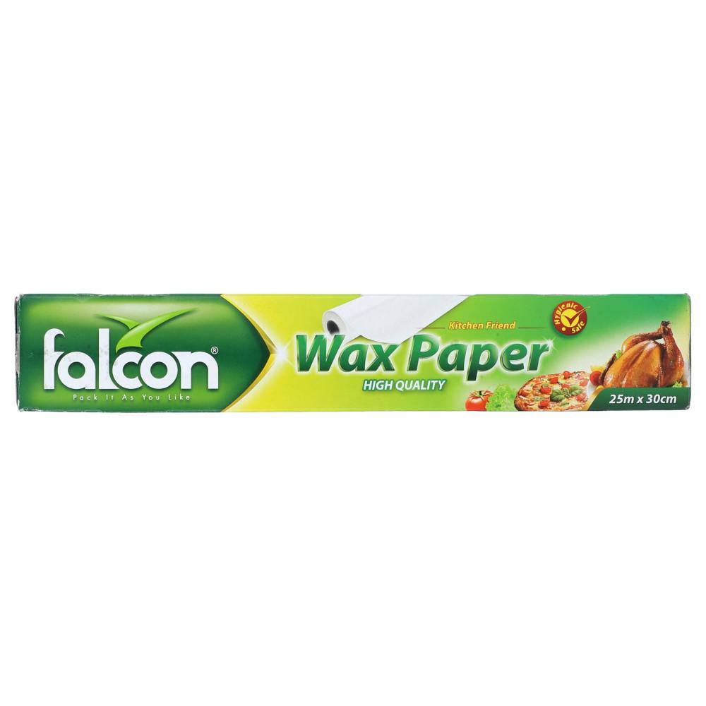 FALCON WAX PAPER HIGH QUALITY 25MX30CM BASIC Default Title - MamasJan Grocery Nonfood