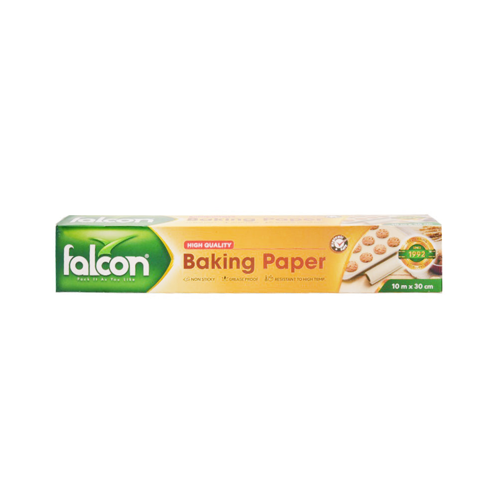 FALCON BAKING PAPER HIGH QUALITY 10M X 30 CM Default Title - MamasJan Grocery Non Foods