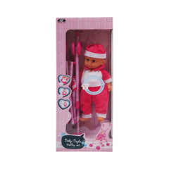 SO-6617-14 BABY DOLL W-STROLLER Default Title - MamasJan Toys