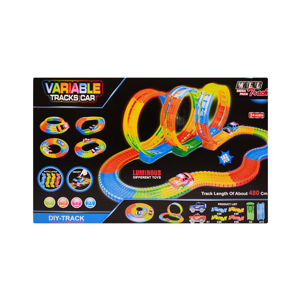 HC919 VARIABLE CAR TRACKS Default Title - MamasJan Toys