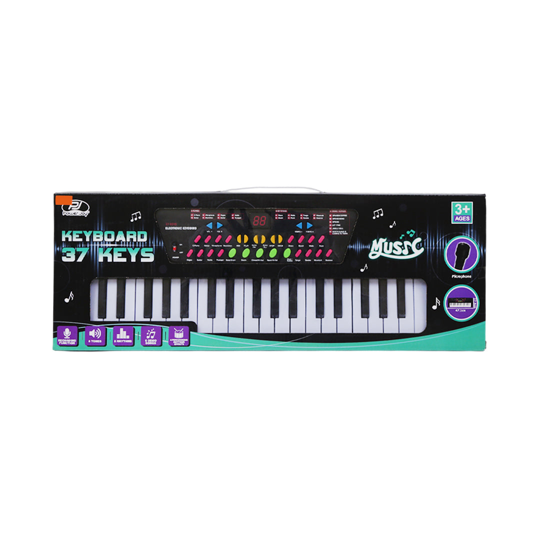 HY3768 ELECTRONIC KEYBOARD W-MIC 37KEYS Default Title - MamasJan Toys
