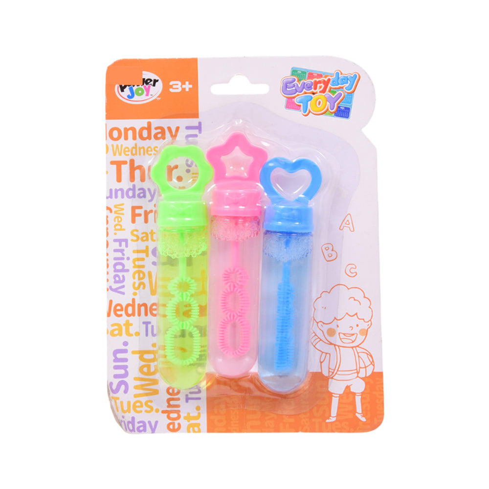 858-12 PJ BUBBLE BOTTLE SET 3PCS IN CARD Default Title - MamasJan Toys