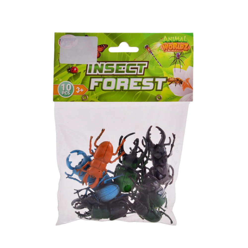 2046B POWER JOY ANIMAL WORLD INSECT FOREST 10PC Default Title - MamasJan Toys