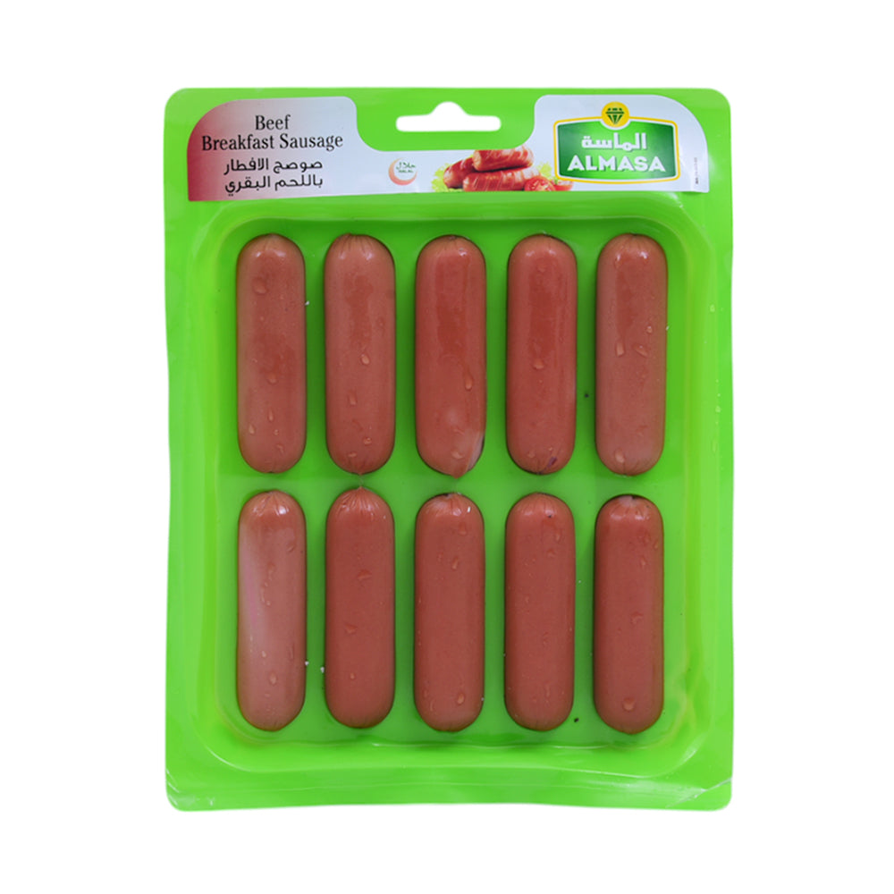 ALMASA BEEF BREAKFAST SAUSAGE 300GM Default Title - MamasJan GroceryFoods