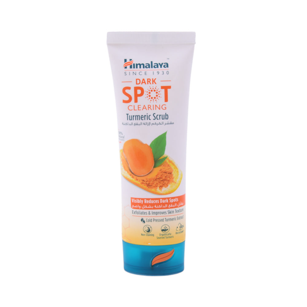 HIMALAYA DARK SPOT CLEARING TURMERIC SCRUB 75ML Default Title - MamasJan skincare