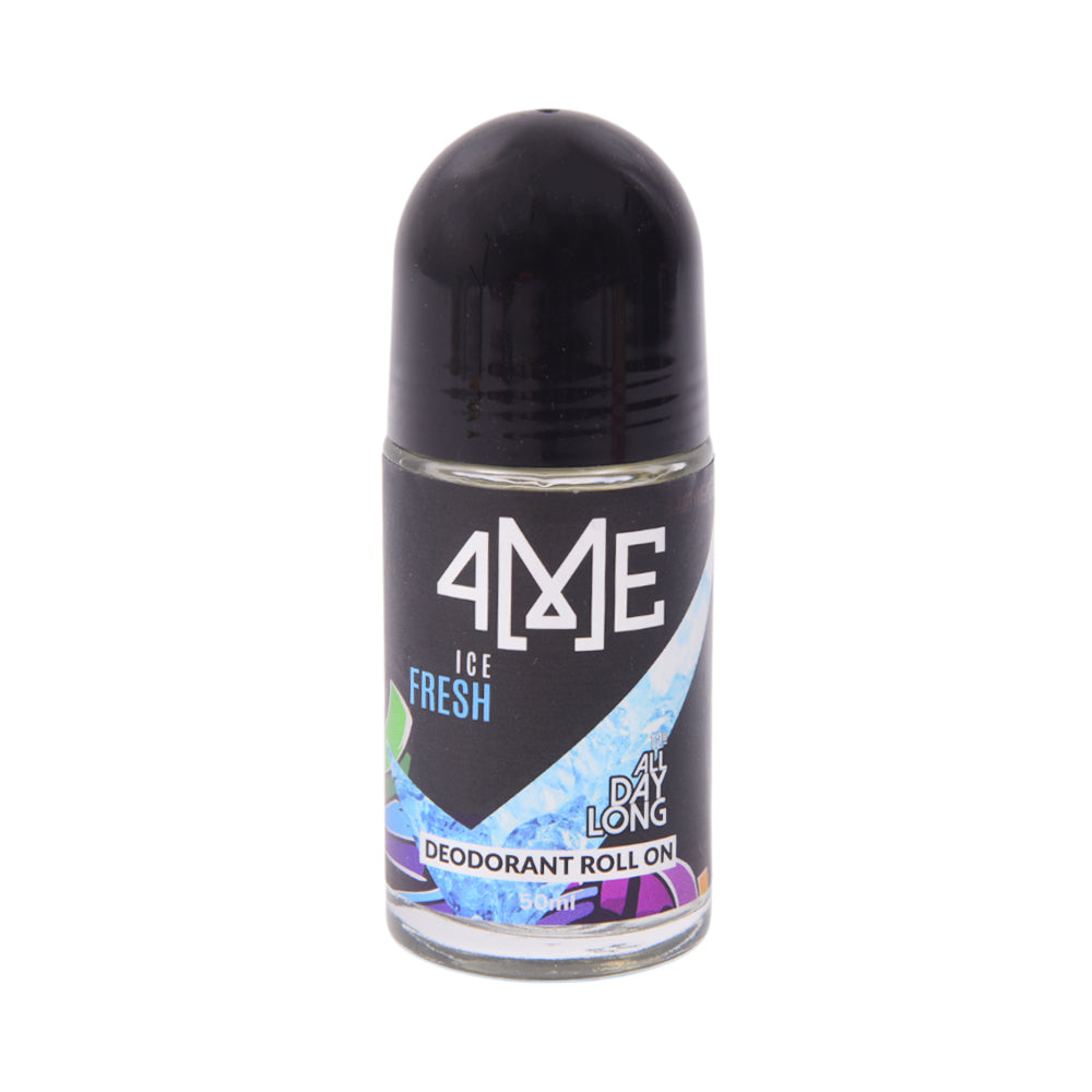4ME DEODORANT ROLL ON ICE FRESH 50 ML Default Title - MamasJan Grocery Nonfood