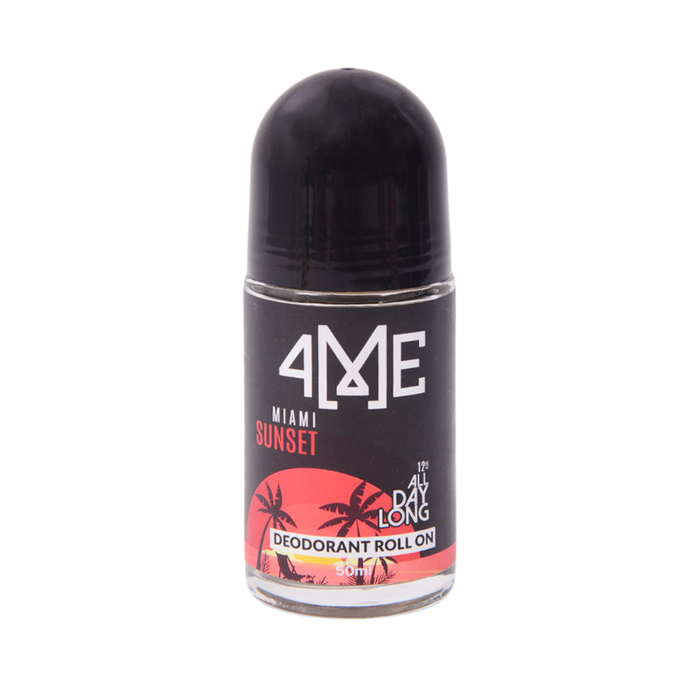 4ME DEODORANT ROLL ON MIAMI SUNSET 50 ML Default Title - MamasJan Grocery Nonfood