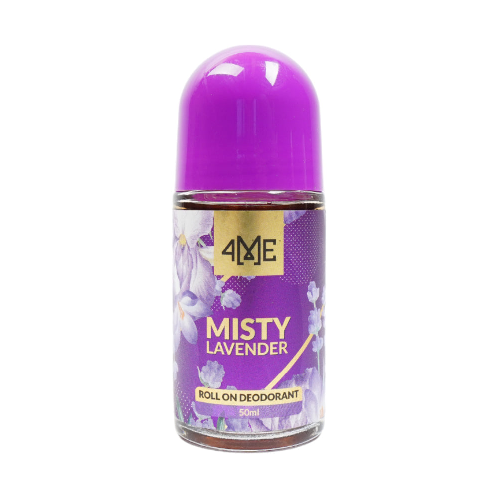 4ME ROLL ON DEODORANT MISTY LAVENDER 50 ML Default Title - MamasJan Grocery Nonfood