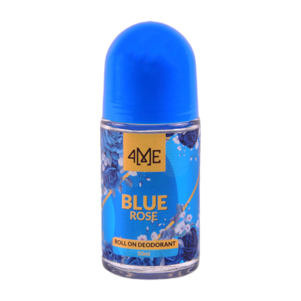 4ME ROLL ON DEODORANT BLUE ROSE 50 ML Default Title - MamasJan Grocery Nonfood