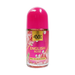 4ME ROLL ON DEODORANT ENGLISH ROSE 50 ML Default Title - MamasJan Grocery Nonfood