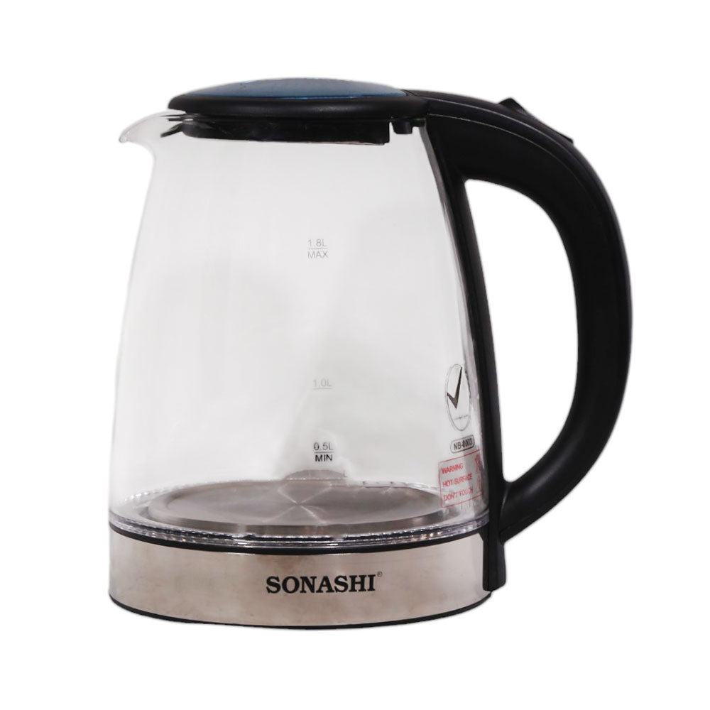 SONASHI GLASS ELECTRIC KETTLE SKT1809 Default Title - MamasJan Electronics