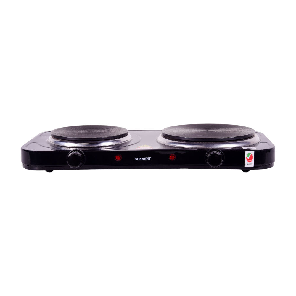 SONASHI DOUBLE HOT PLATE SHP613 Default Title - MamasJan Electronics