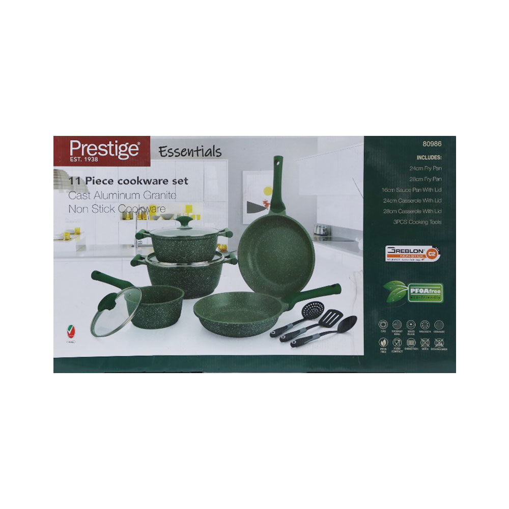 DAGCHI SET 11PC PRESTIGE GREEN PR80986 Default Title - MamasJan Crockery